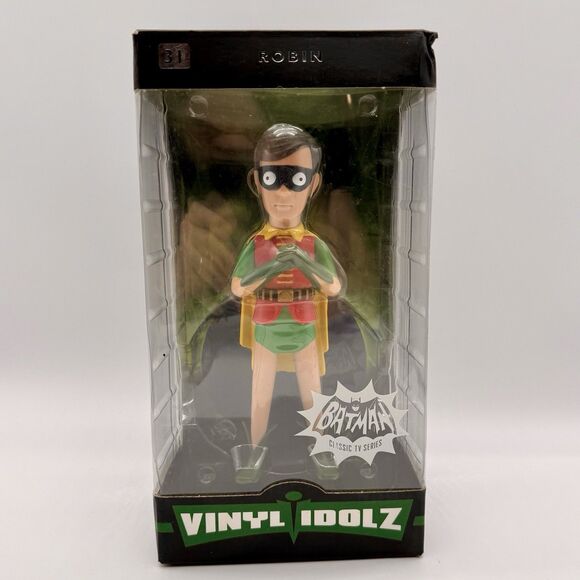 Batman Robin 1960’s Style‎ #31 Batman Classic TV Series Vinyl Idolz 8” Figure - Picture 1 of 5